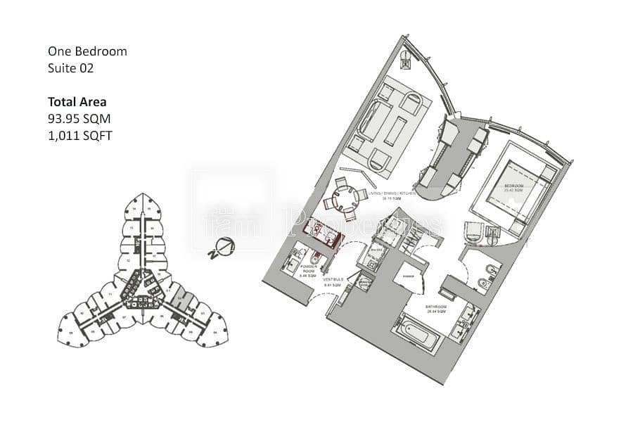 16 ARMANI 02/17 Series | BLVD View | Wooden Flooring!