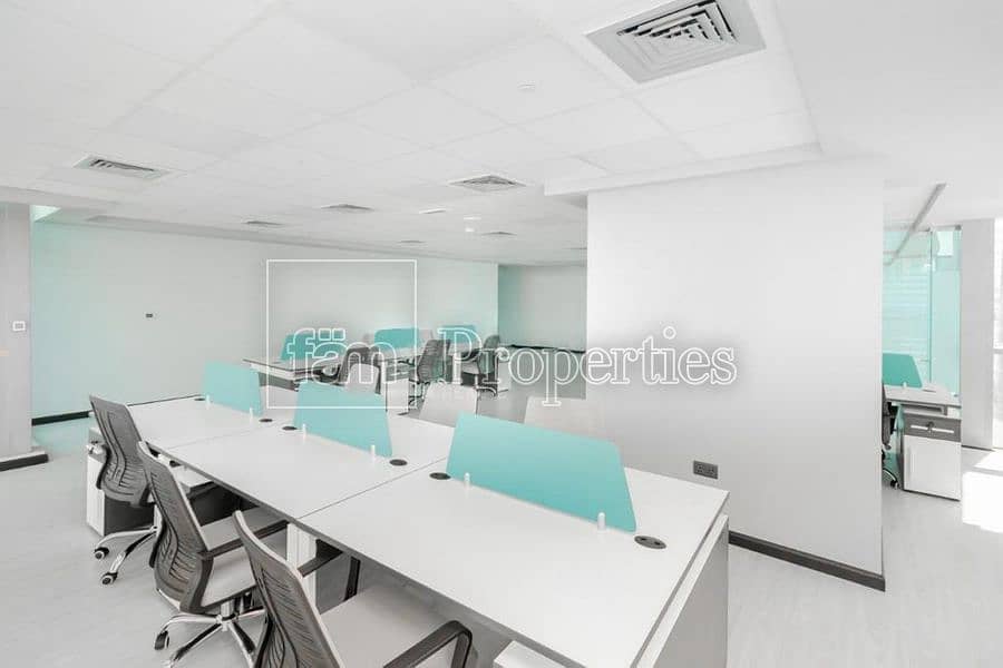 7 Office for sale | 7% ROI | Lake view | Fitted
