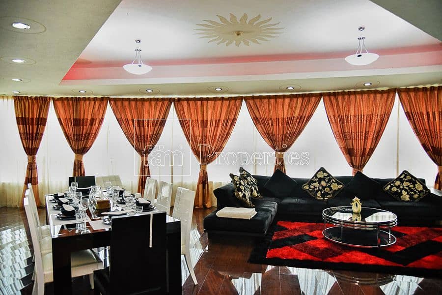4 Fully furnished | Upgraded | mid Floor | 3+maids