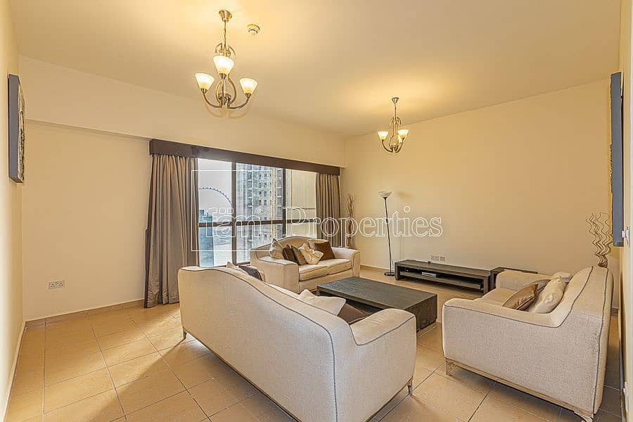 Fully Furnished - Partial Sea view - High Floor