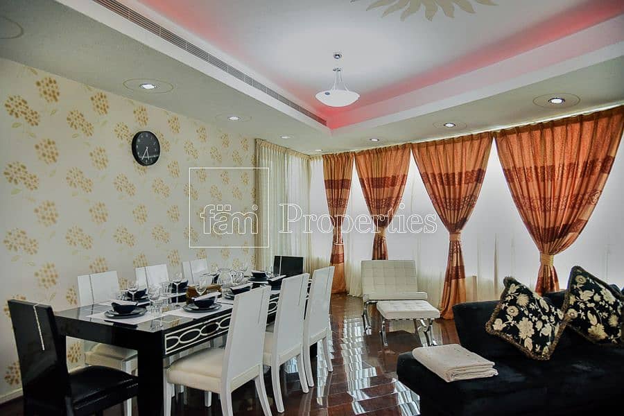 15 Fully furnished | Upgraded | mid Floor | 3+maids