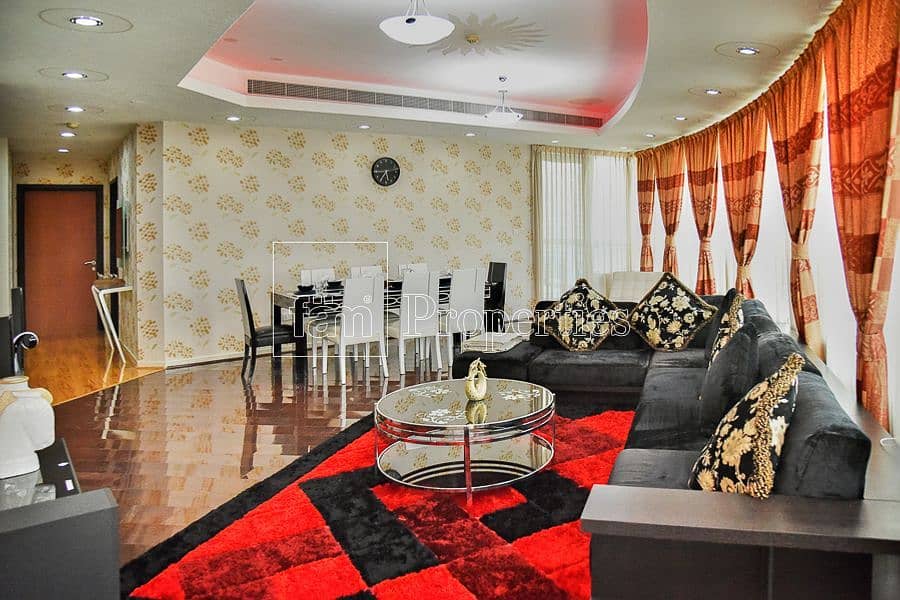 17 Fully furnished | Upgraded | mid Floor | 3+maids