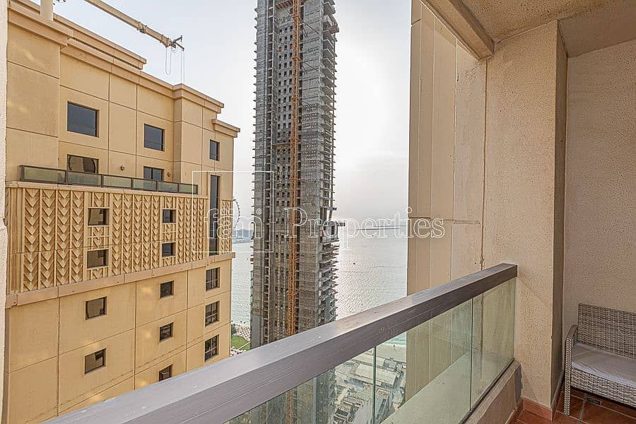 3 Fully Furnished - Partial Sea view - High Floor