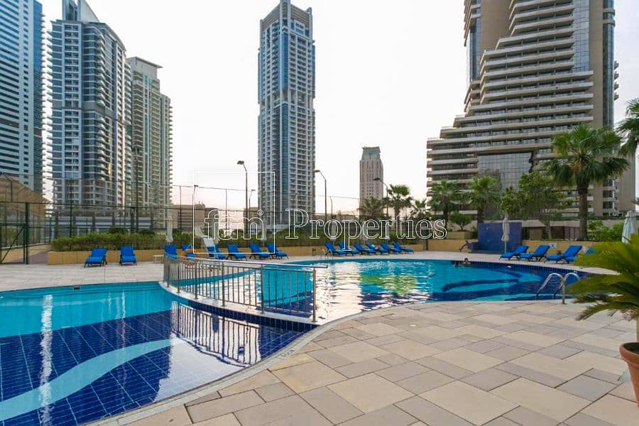 10 Spacious 1 BR | Fully Furnished |Marina/ Palm View