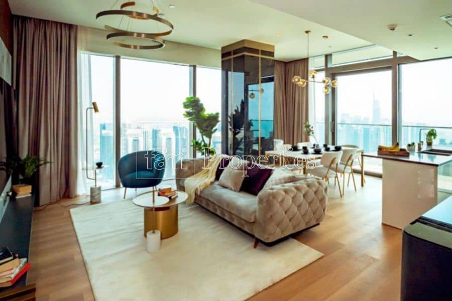 Luxurious 3BR + Maid I Marina View I High Floor