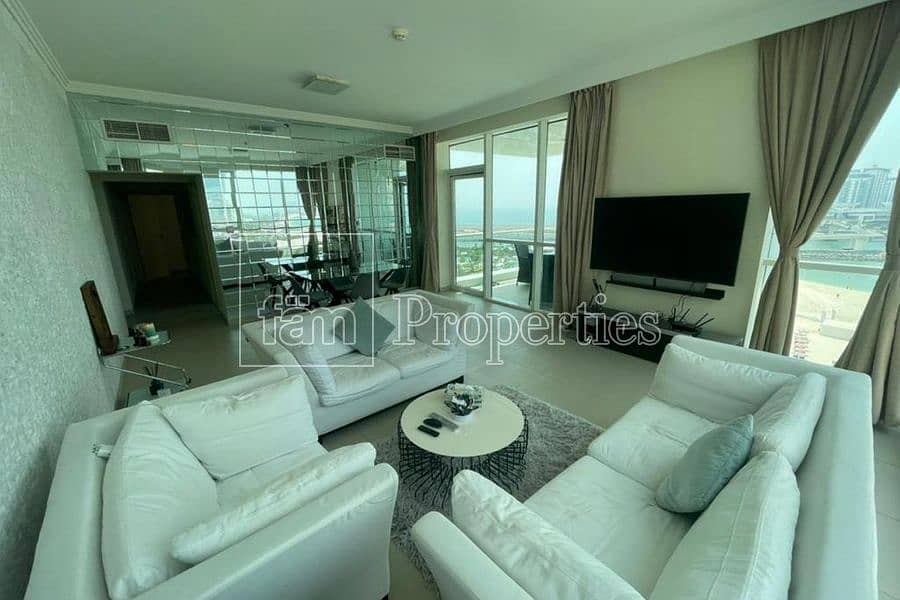 Panoramic Sea View|Beach Access|R2A Type|Front 2BR