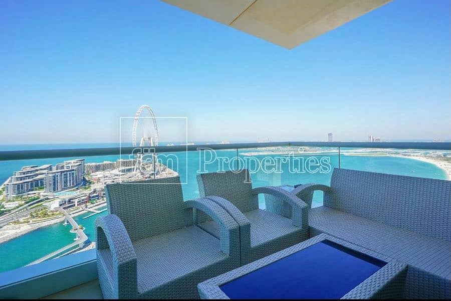9 Panoramic Sea View|Beach Access|R2A Type|Front 2BR