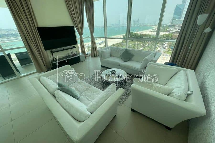 15 Panoramic Sea View|Beach Access|R2A Type|Front 2BR