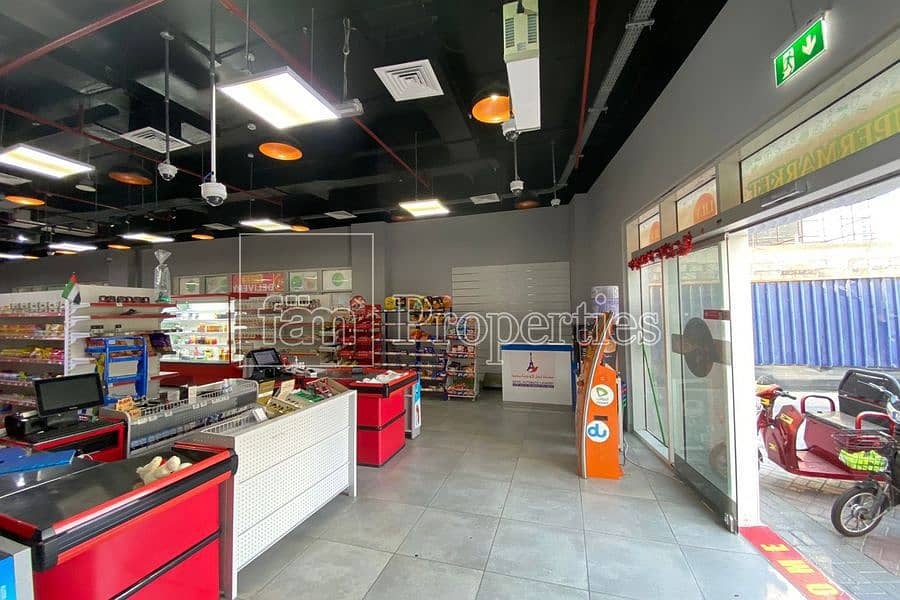 2 Burj Khalifa view retail shop for sale