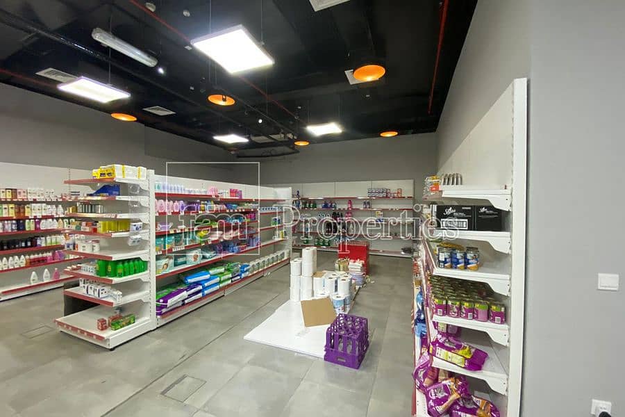 7 Burj Khalifa view retail shop for sale