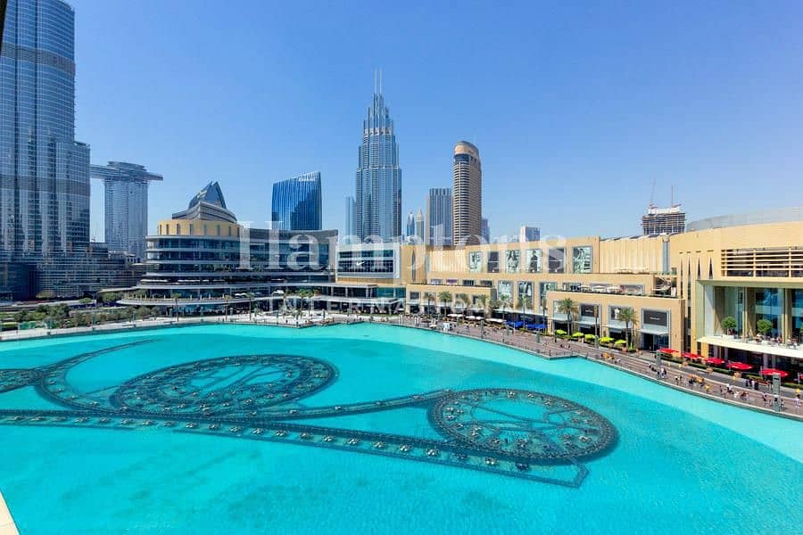 3 Vacant | Terrace| Burj and Fountain View