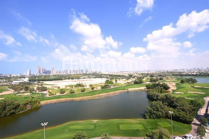 3BR + Maid's | Stunning Golf Course View