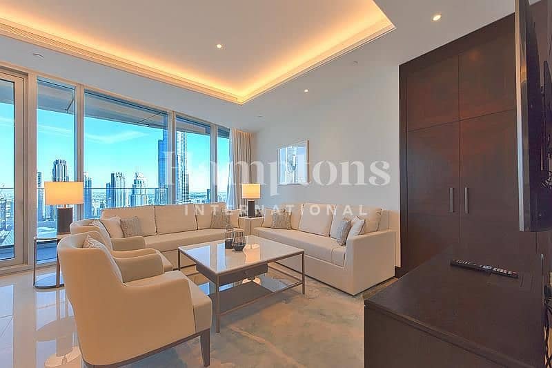 8 High Floor | 4 Bedroom | Full Burj View