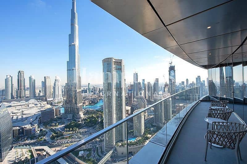 9 High Floor | 4 Bedroom | Full Burj View