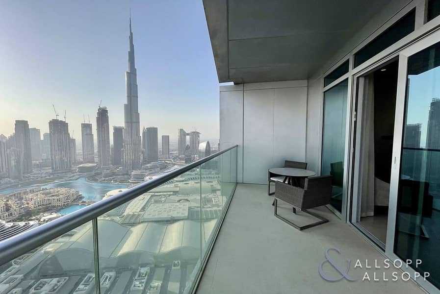 Two Bed | Burj Khalifa View l Serviced