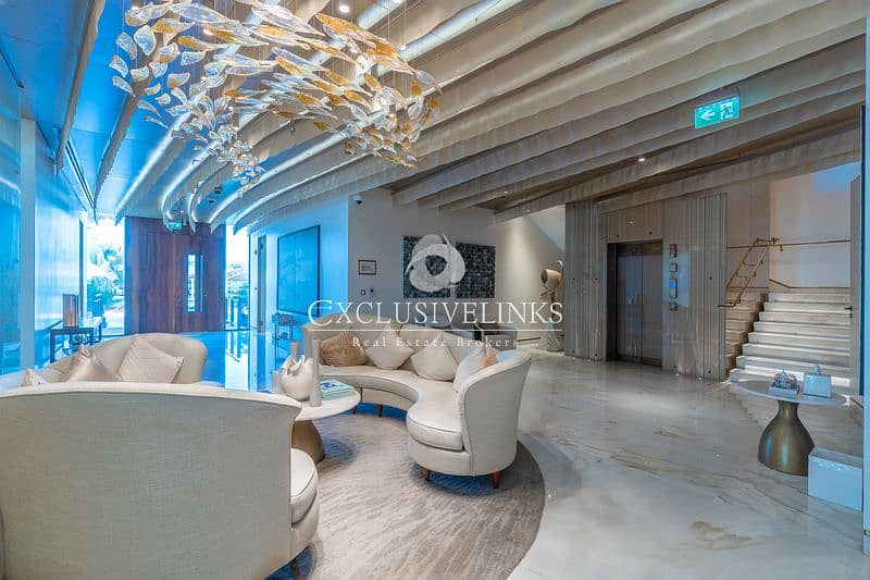 10 Luxury Finish | Palm+Marina Views|Huge Balcony