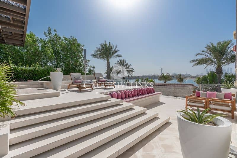 11 Luxury Finish | Palm+Marina Views|Huge Balcony