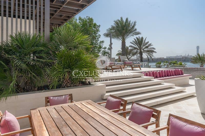 14 Luxury Finish | Palm+Marina Views|Huge Balcony