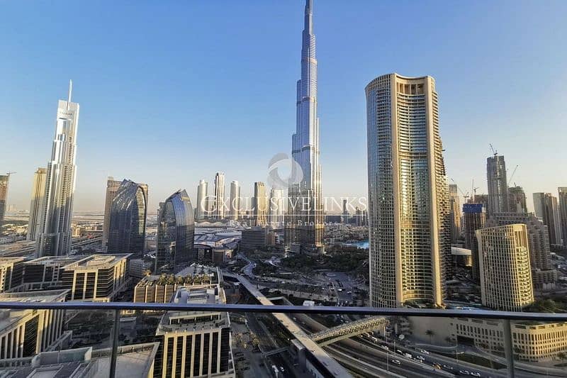 Burj Khalifa View | Serviced | Ready Now | 3 Yr PP