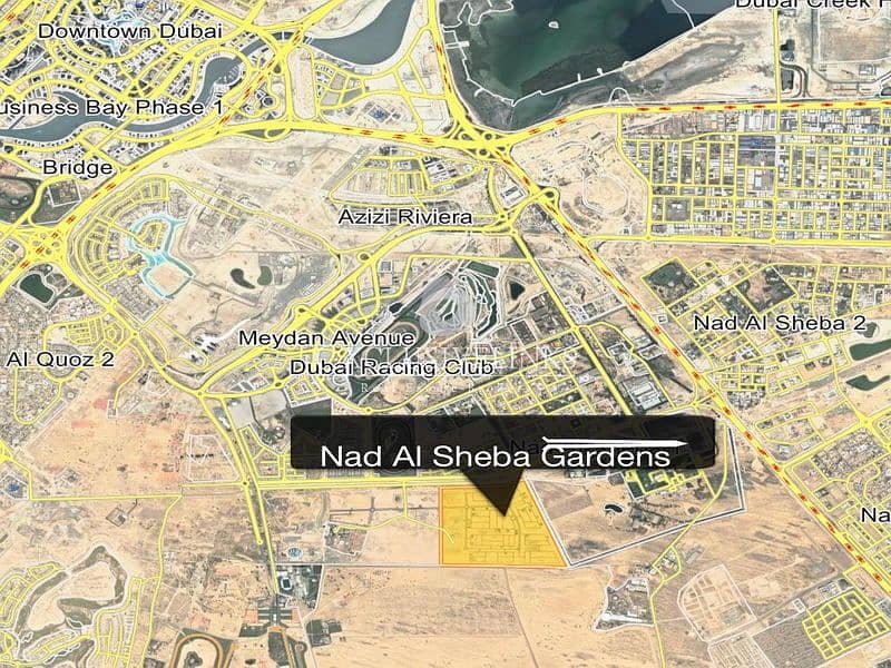 4 Freehold Villa Plot in Nad Al Sheba