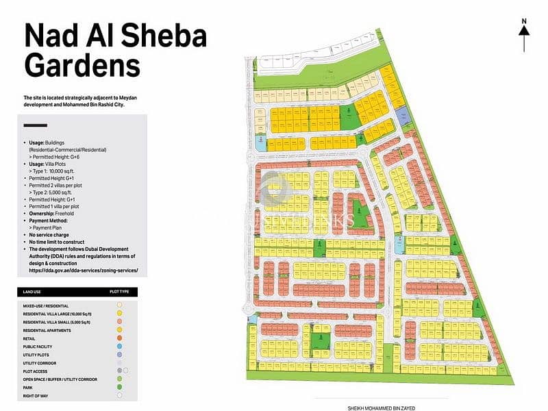 7 Freehold Villa Plot in Nad Al Sheba