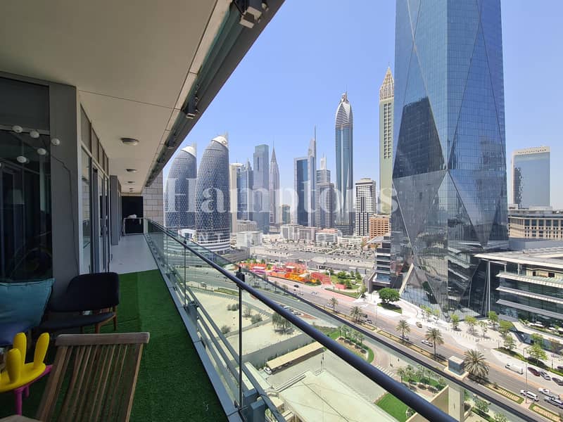 شقة في برج ضمان مركز دبي المالي العالمي 2 غرف 2800000 درهم - 5466692