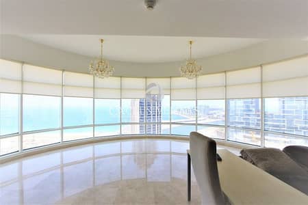 شقة 4 غرف نوم للبيع في دبي مارينا، دبي - Upgraded Large 4 Bedroom | Full Sea N Marina View