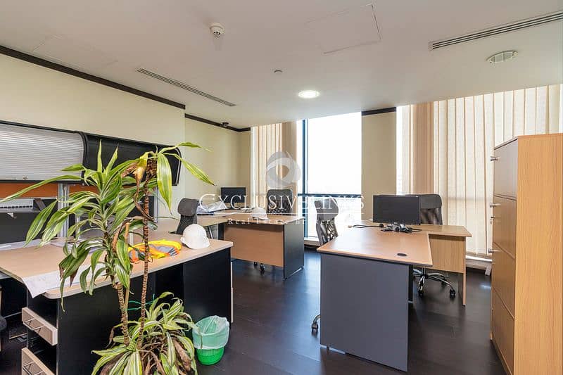 3 Fully Fitted Fully Furnished Partitioned Office