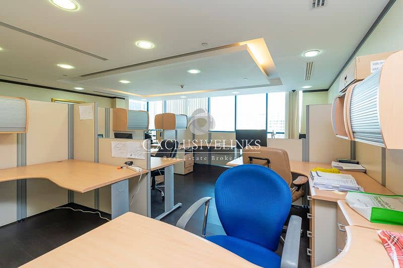 5 Fully Fitted Fully Furnished Partitioned Office