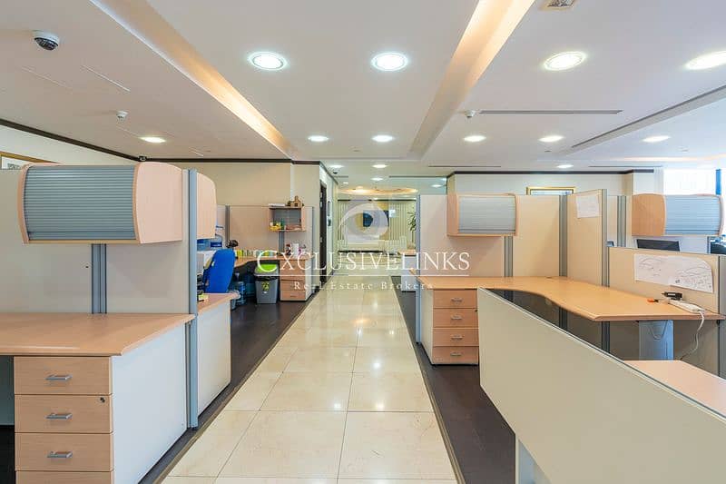 6 Fully Fitted Fully Furnished Partitioned Office