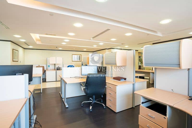 9 Fully Fitted Fully Furnished Partitioned Office