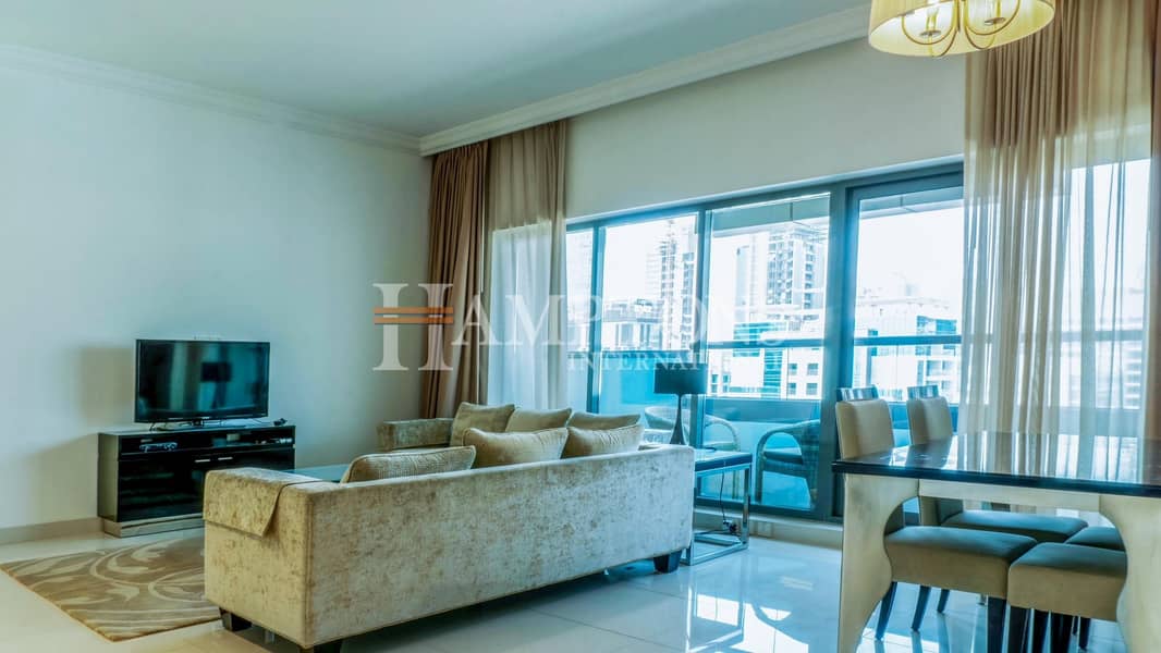 2 Fully Furnished | Spacious | High Floor.