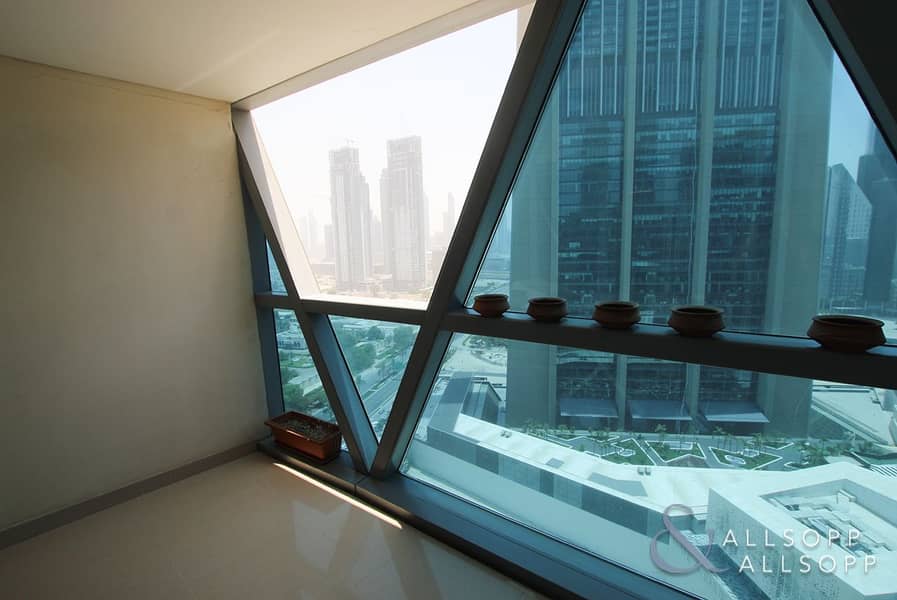 3 One Bedroom | DIFC View | Rented | Balcony