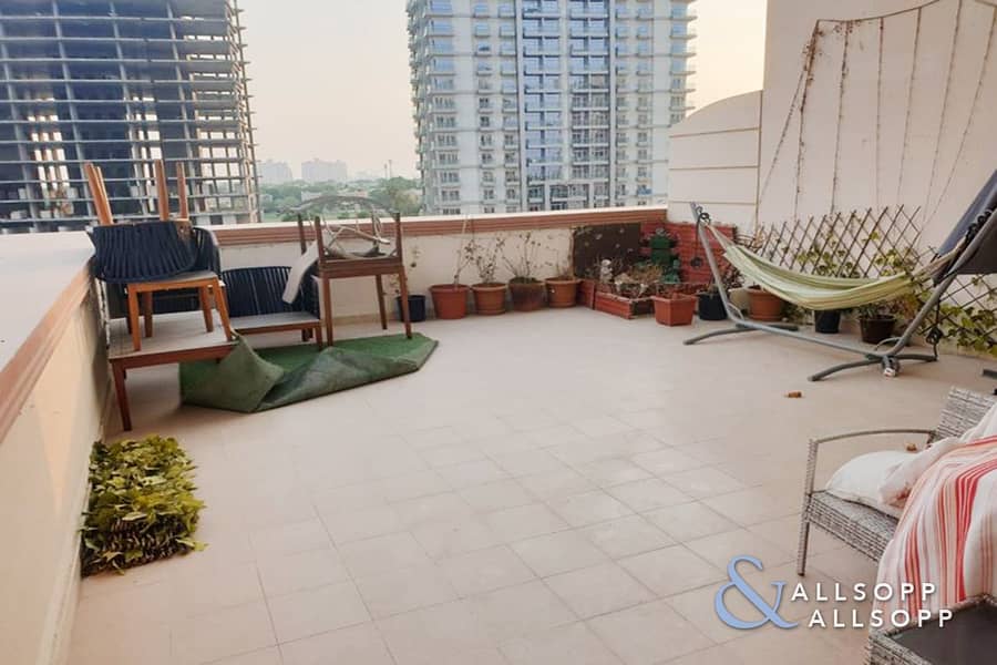 1 Bed | Huge Terrace | Rented | Canal View