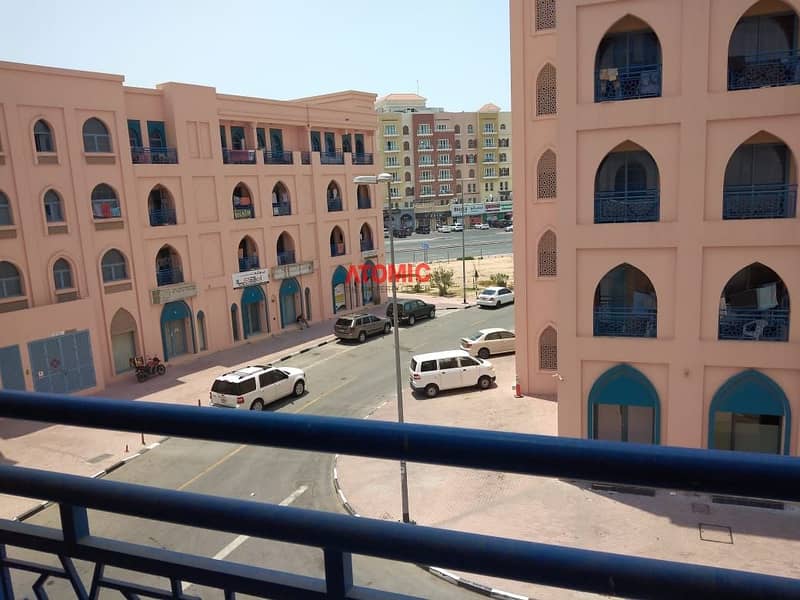 11 1 BED ROOM FOR RENT IN PERSIA CLUSTER - WITH BALCONY - INTERNATIONAL CITY - 25000/-