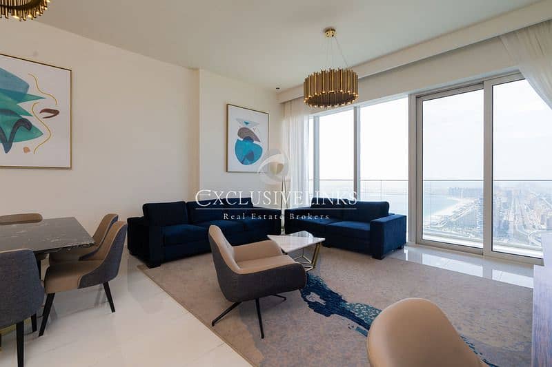 3 SEA VIEWS/ FULLY FURNISHED/ 5 YEARS PAYMENT PLAN