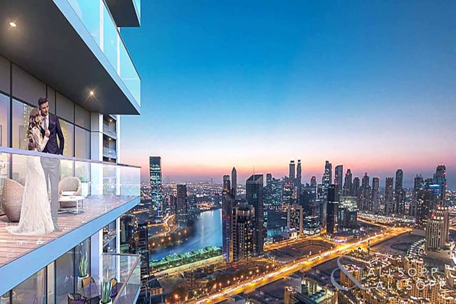 位于商业湾，瑞华公寓 1 卧室的公寓 825000 AED - 5242047