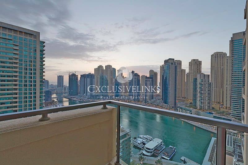 11 Upgraded | Full Marina View | Study | Furnished