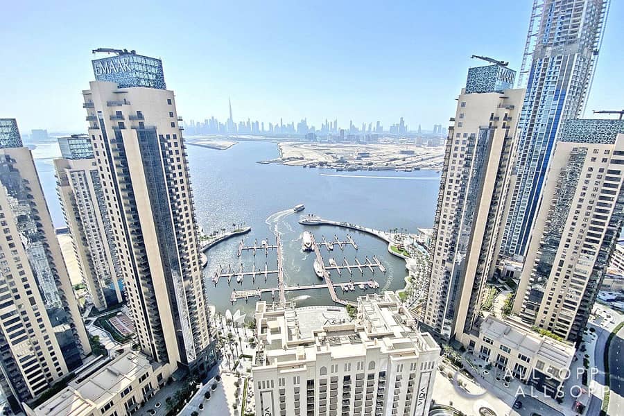 位于迪拜溪港，海港景观公寓大楼，海港景观2号大楼 3 卧室的公寓 3500000 AED - 5414266