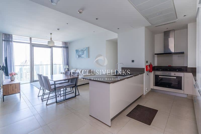 2 Vacant and furnished 2 bedroom in Marina Gate 2