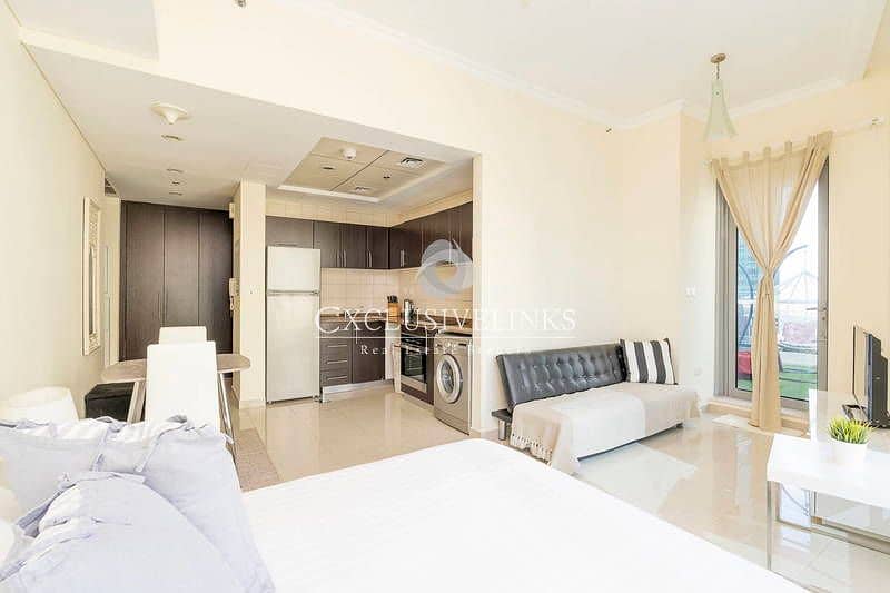 7 Part Furnished Studio available with Marina Views