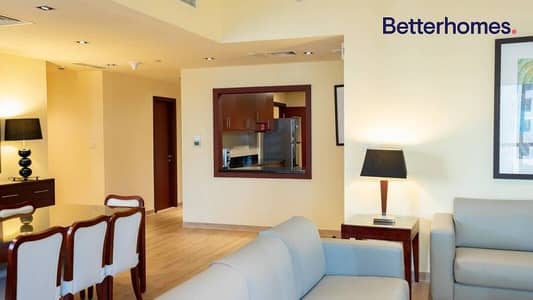 شقة 2 غرفة نوم للايجار في جميرا بيتش ريزيدنس، دبي - Fully Serviced | Pet Friendly | All Bills Included