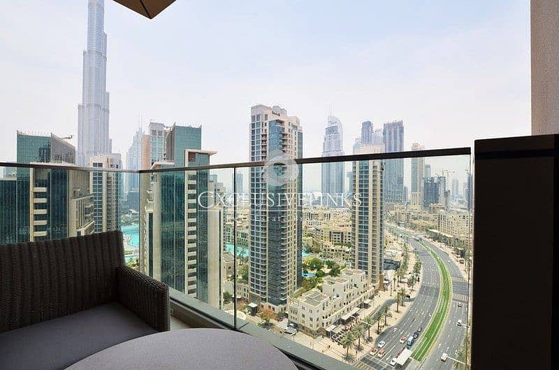 12 Best Priced! 2BR Burj Khalifa View/ Furnished