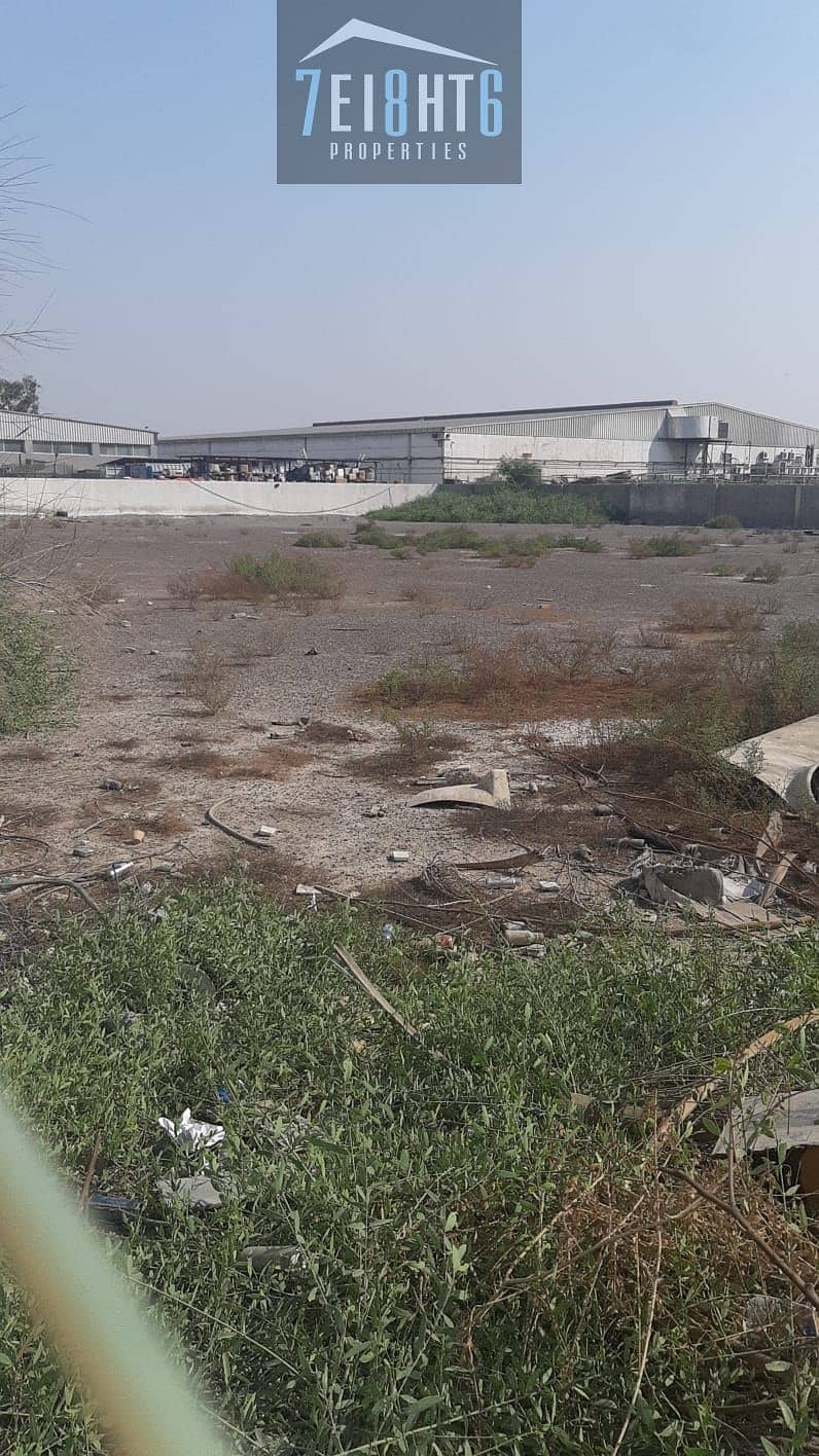 Spacious land: 50,000 sq ft for rent in Ras Al Khor.