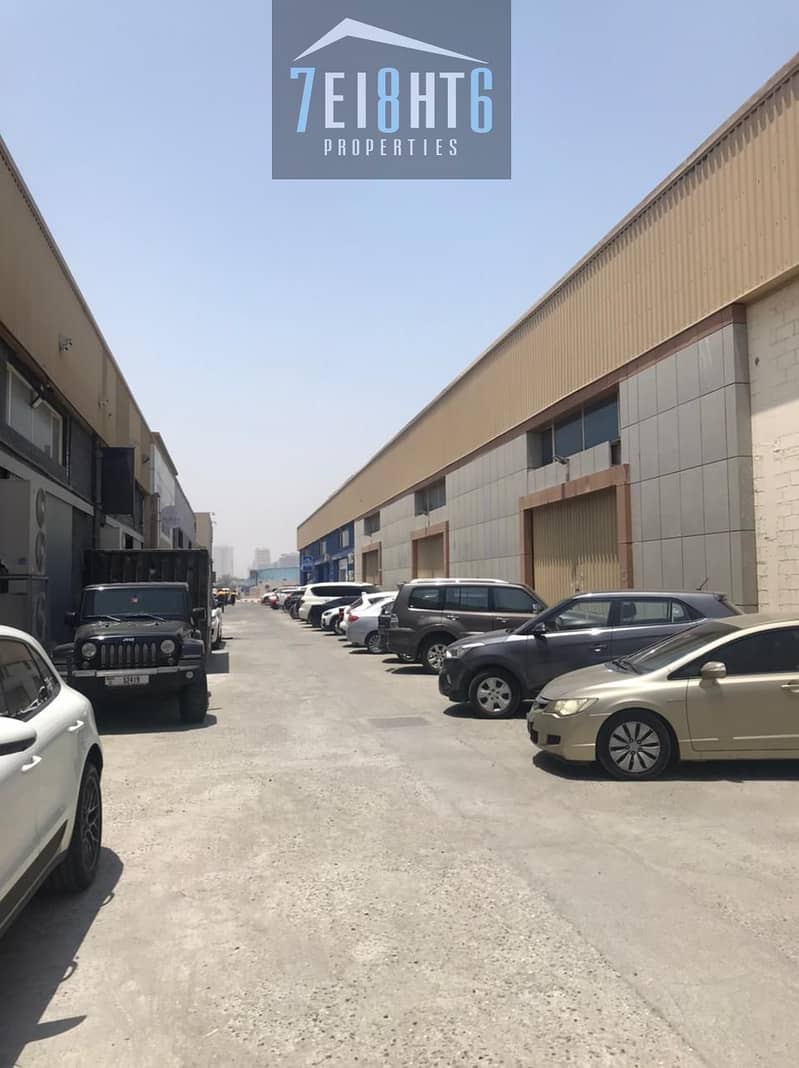 6,000-9,000 sq ft high quality warehouse for rent in Al Quoz Industrial Area Third