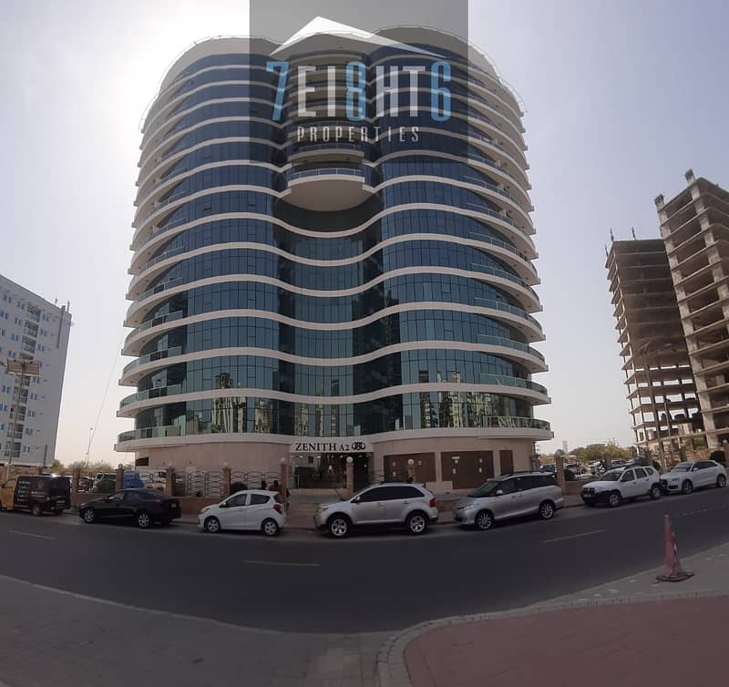 شقة في برج زينيث A2 أبراج زينيث مدينة دبي الرياضية 1 غرف 395000 درهم - 5133835