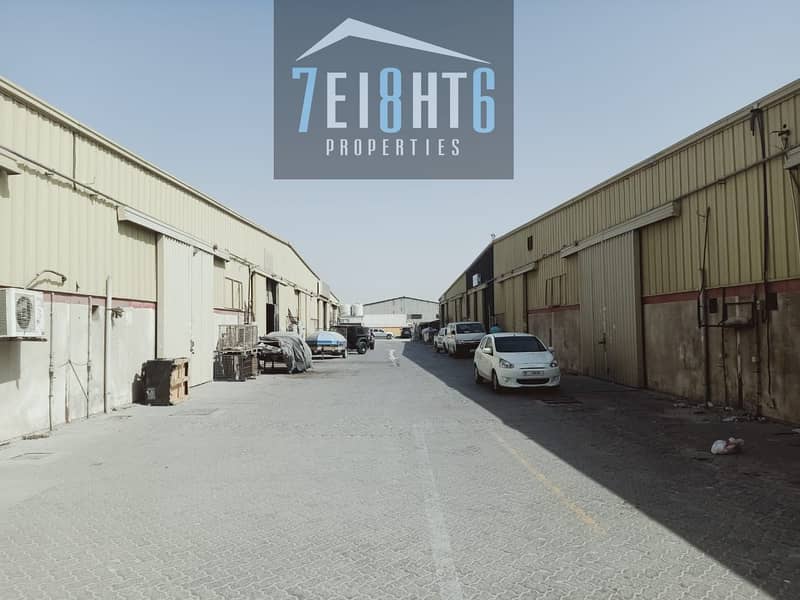 4,000 sq ft warehouse with 50 KV for rent in Al Quoz Industrial area 3