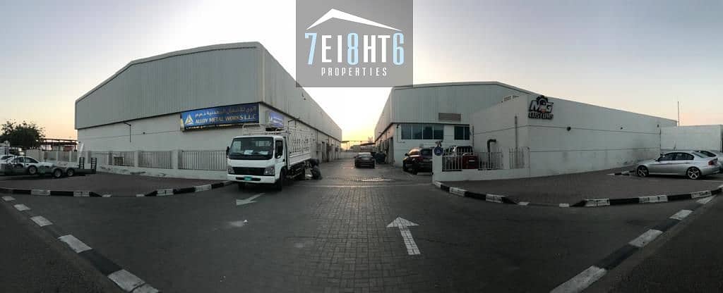 Spacious warehouse: 2,676 sq ft whouse for use for rent in RAK