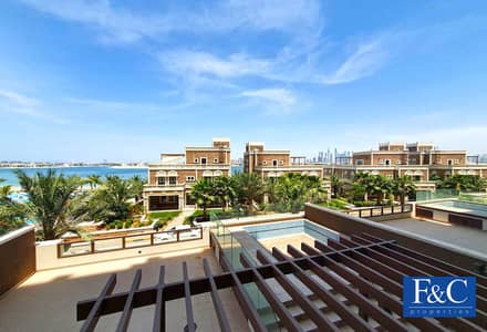 تاون هاوس 5 غرف نوم للبيع في نخلة جميرا، دبي - 5 BR+Maid Townhouse| Wise Investment| 3 Floors