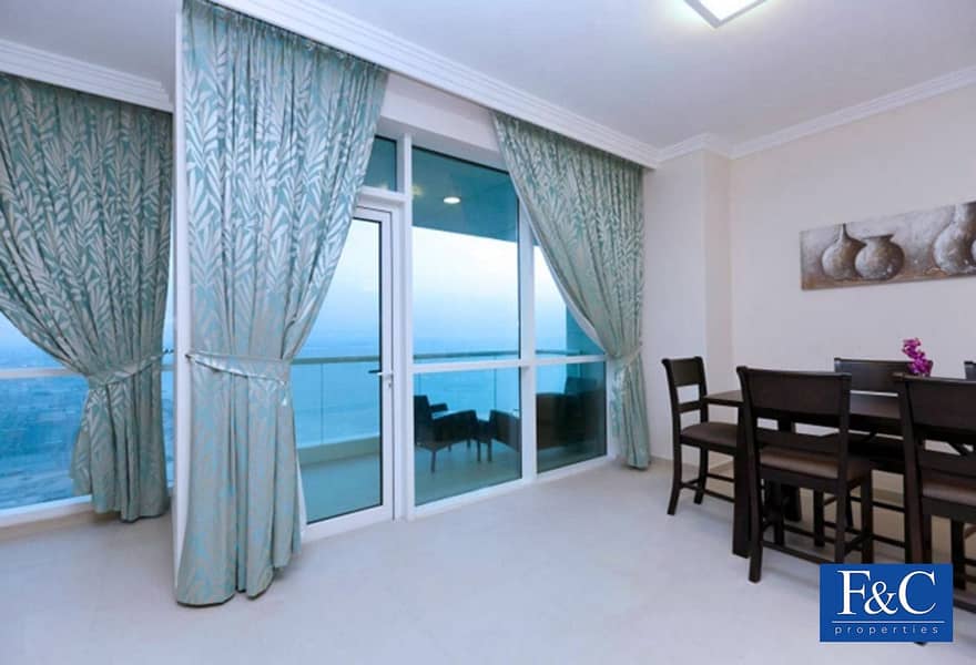 7 Large Unit | 2BR+Maids | High Floor | Sea View